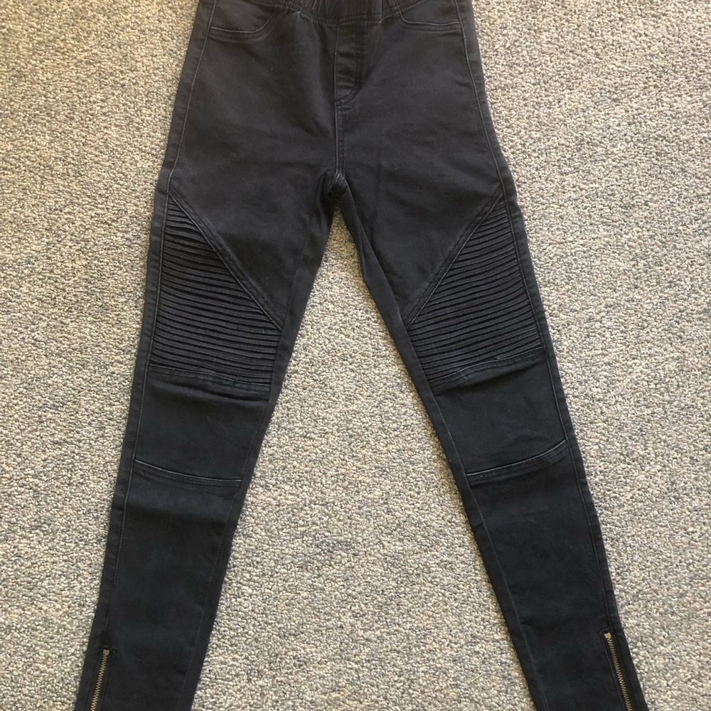 Dex Women’s Black Skinny Moto Jeans